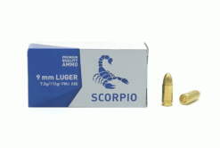 9mm Luger STV Scorpio 7,5g / 115grs FMJ (9x19)
