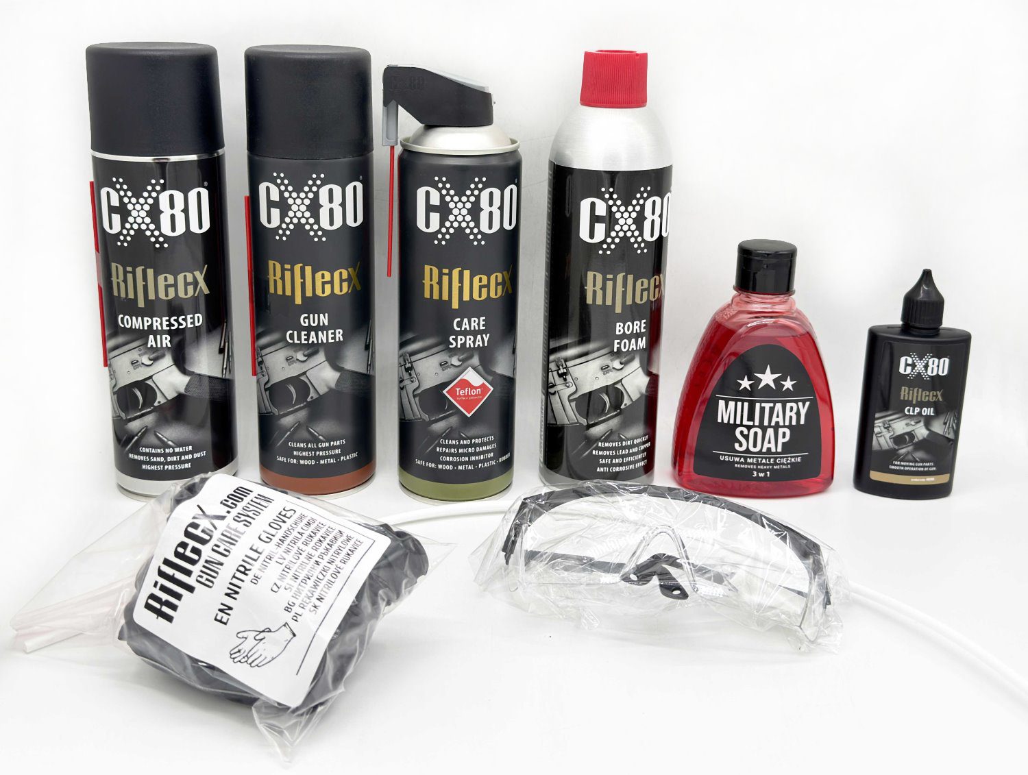 Riflecx Handgun Care Set