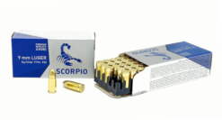 9mm Luger STV Scorpio 8,0g / 124grs TFMJ Vollummanteltes Geschoss NEUHEIT!!!