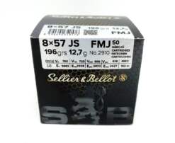 8x57 IS Sellier & Bellot 12,70g/196grs. VM 100 Stück