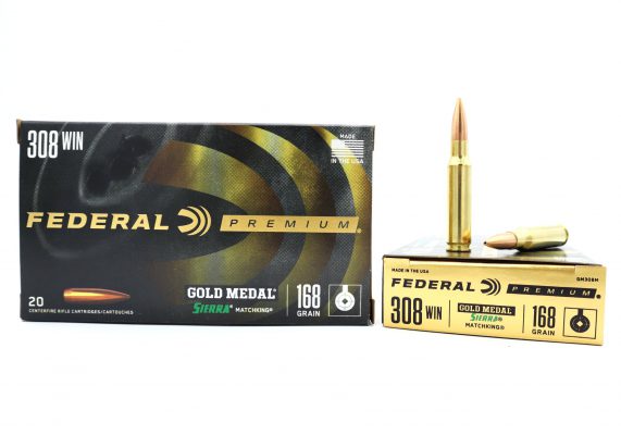 .308 Win Federal Premium 10,9g/168grs. SMK HPBT
