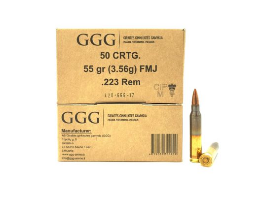 .223 Rem. GGG 3,6g/55grs. VM