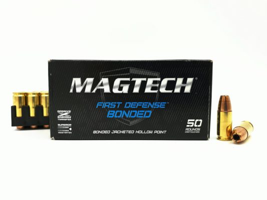 9mm Luger Magtech First Defense Bonded 8,0g/124gr. JHP 250 Stück
