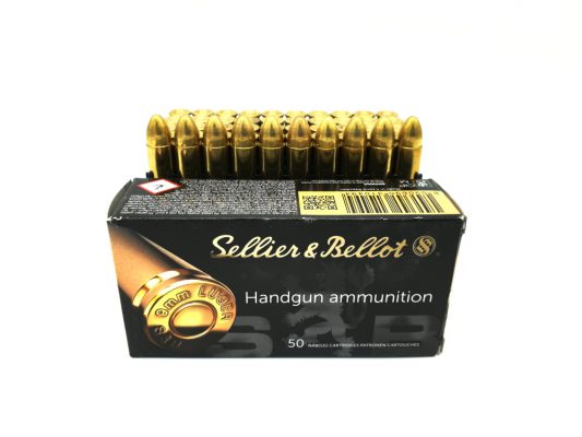 9mm Luger S&B Sellier & Bellot 8,0g/124 grs. VM Einzelpackungen 1000 Stück