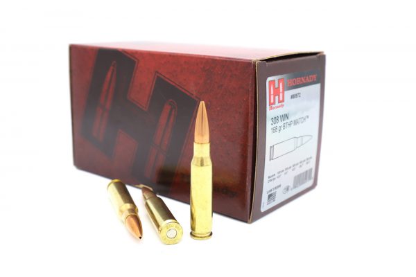 .308 WIN Hornady Match Munition 10,9g/168gr HPBT
