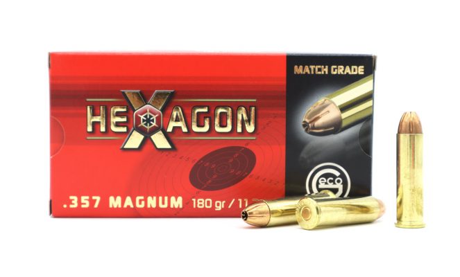 .357 Magnum Geco Hexagon 180grs/11,7g HP 500 Stück
