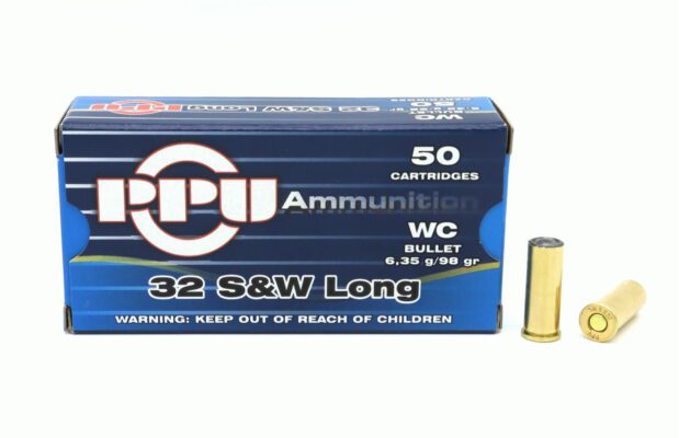 .32 S&W Long Prvi Partizan (PPU) LWC 98 grs/ 6,35g  500-1000 Stück