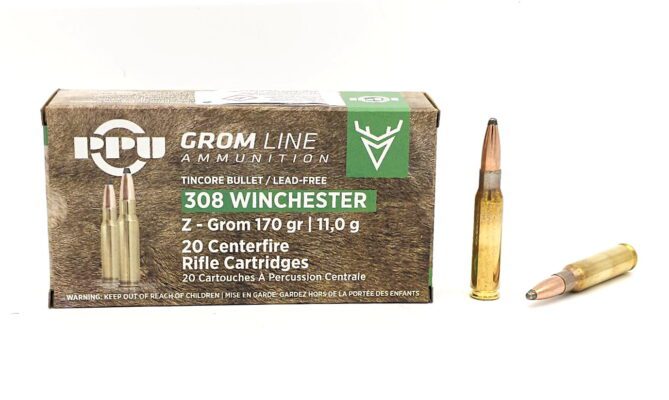 .308 Win Prvi Partizan (PPU) Z-GROM 11g/170grs Bleifrei 100 Stück