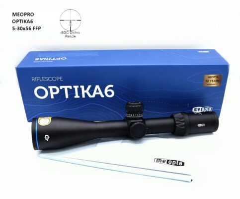 Zielfernrohr Meopta Optika6 5-30x56 RD FFP (First Focal Plane)