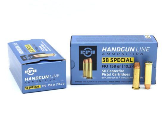 .38 Special Prvi Partizan (PPU) 158gr/10,2g FPJ Vollmantel  500-1000 Stück