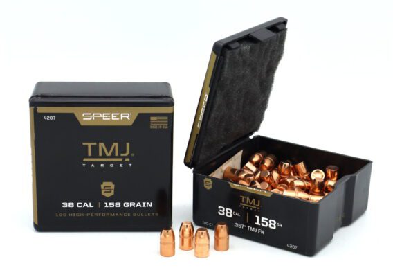 Speer TMJ Target Cal 38/357 - 158gr High Performance Bullets Geschosse 100 Stück