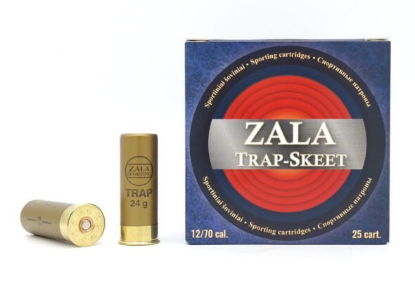 12/70 ZALA TRAP 24g 2,4mm Schrotpatronen