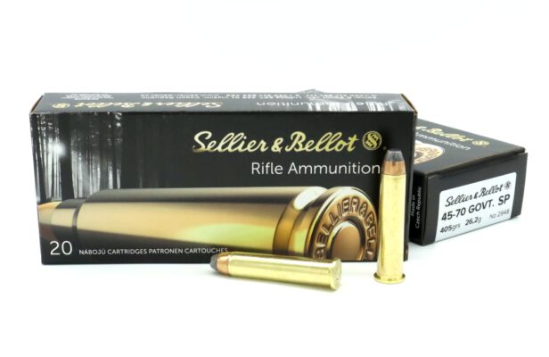 .45/70 Gov. Sellier & Bellot 26,2g / 405grs Teilmantel 100 Stück