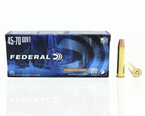.45/70 Gov. Federal Power Shok TMFK 19,4g/300 grs 100 Stück