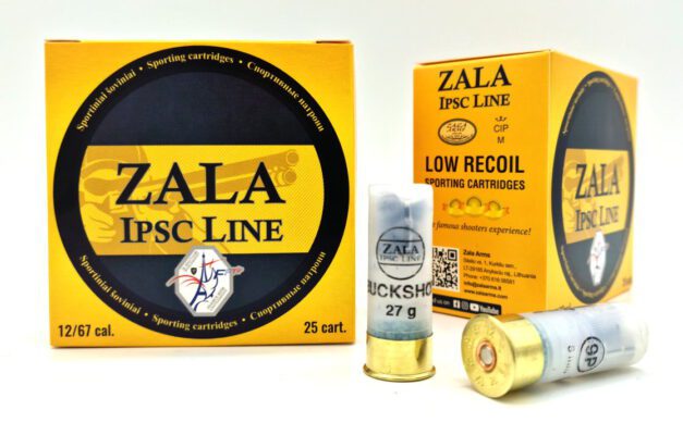 12/67 ZALA IPSC 27g 8,00mm Buckshot