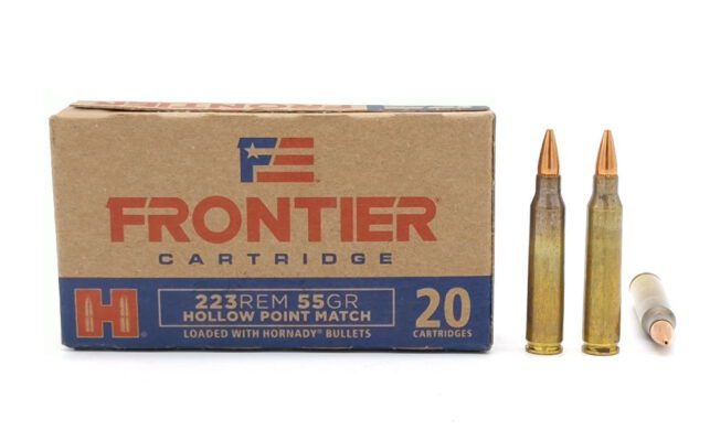 .223 Rem Hornady Frontier 55 grs / 3,56 gr Match Hollow Point