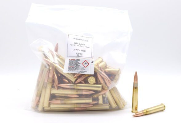 .303 British PPU PRVI 11,3 / 174grs Bulk Pack 100 Stück