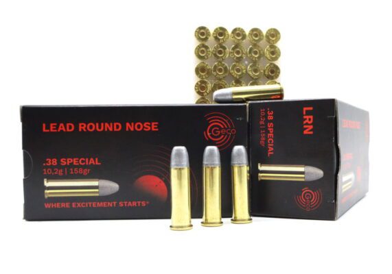 .38 Special Geco Blei-Rundkopf 10,2g/158grs.