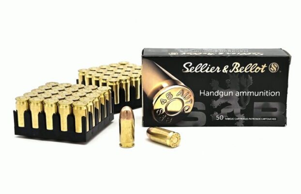.45 ACP S&B Sellier und Bellot Vollmantel 14,9g/230grs.