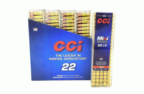 .22 LR. CCI MINI MAGNUM HV 40GR VERKUPFERT