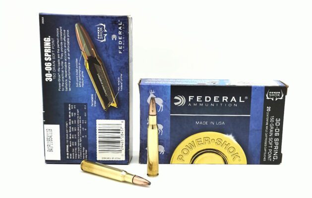 .30-06 Federal Power Shok 150gr TM 100 Stück