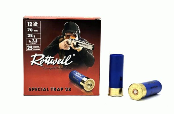 12/70 Rottweil Trap 28g 2,4mm Schrotpatronen