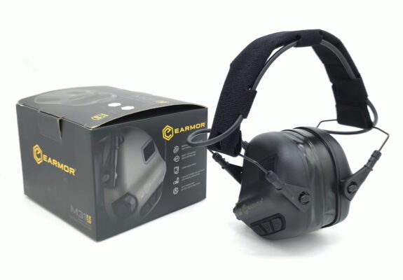 Aktiver Gehörschutz Earmor M31 Plus / Schwarz / Neues Modell
