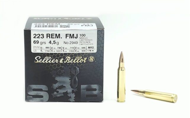 .223 Rem. S&B Sellier & Bellot VM/BT  4,5g/69grs.