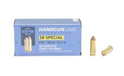 .38 Spezial Prvi Partizan (PPU) 158gr/10,2g FMS Vollmantel Spitz