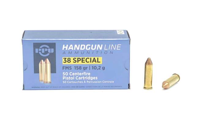 .38 Spezial Prvi Partizan (PPU) 158gr/10,2g FMS Vollmantel Spitz