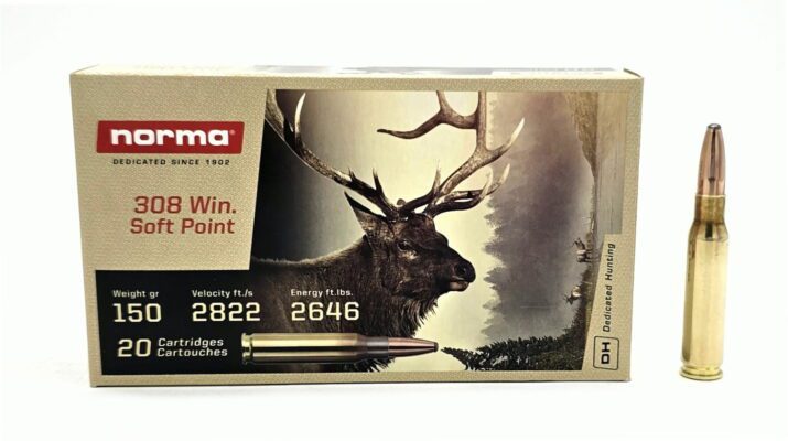 .308 WIN Norma Soft Point 9,7g / 150gr  AKTION!! 100 Stück