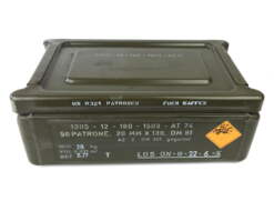 Original Bundeswehr Munitionskiste, Wasserdicht, Aufbewahrungskiste