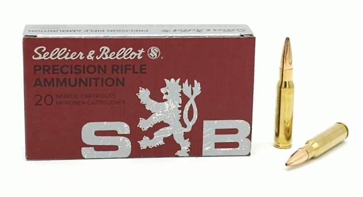 .308 Win. Sellier & Bellot OTM HPBT 11,7g/180grs