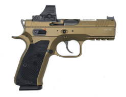 9mm CZ Pistole Shadow 2 Compact OR mit Holosun HE508T Red-Dot