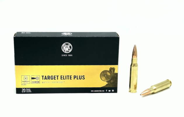 .308 Win. RWS Target Elite Plus 12,3g / 190 grs. HPBT