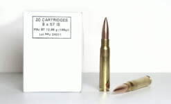 8X57 IS PPU Prvi Partizan 198gr/12,85g VM FMJ BT White Box 100 Stück