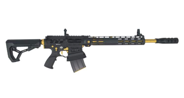 Huglu XR-8 PRO halbaut. Flinte 12/76  GOLD/BLACK