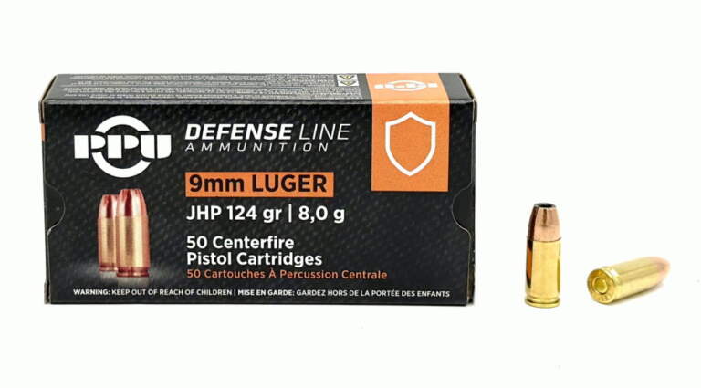 9mm Luger PPU Prvi Partizan JHP 124 grs. Hohlspitz