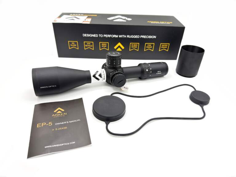 Arken EP5 5-25x56 FFP VPR MIL/MRAD
