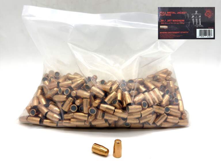 .38/.357 Mag. GECO 10,2g/158gr VMFP Geschosse 500 Stück