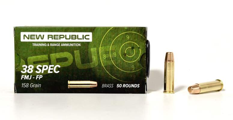 MFS NEW REPUBLIC .38 Special 10,2g/158grs. VMFK Vollmantel