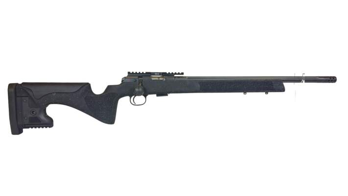 .22 LR CZ 457 LRP Black - KK-Repetierbüchse