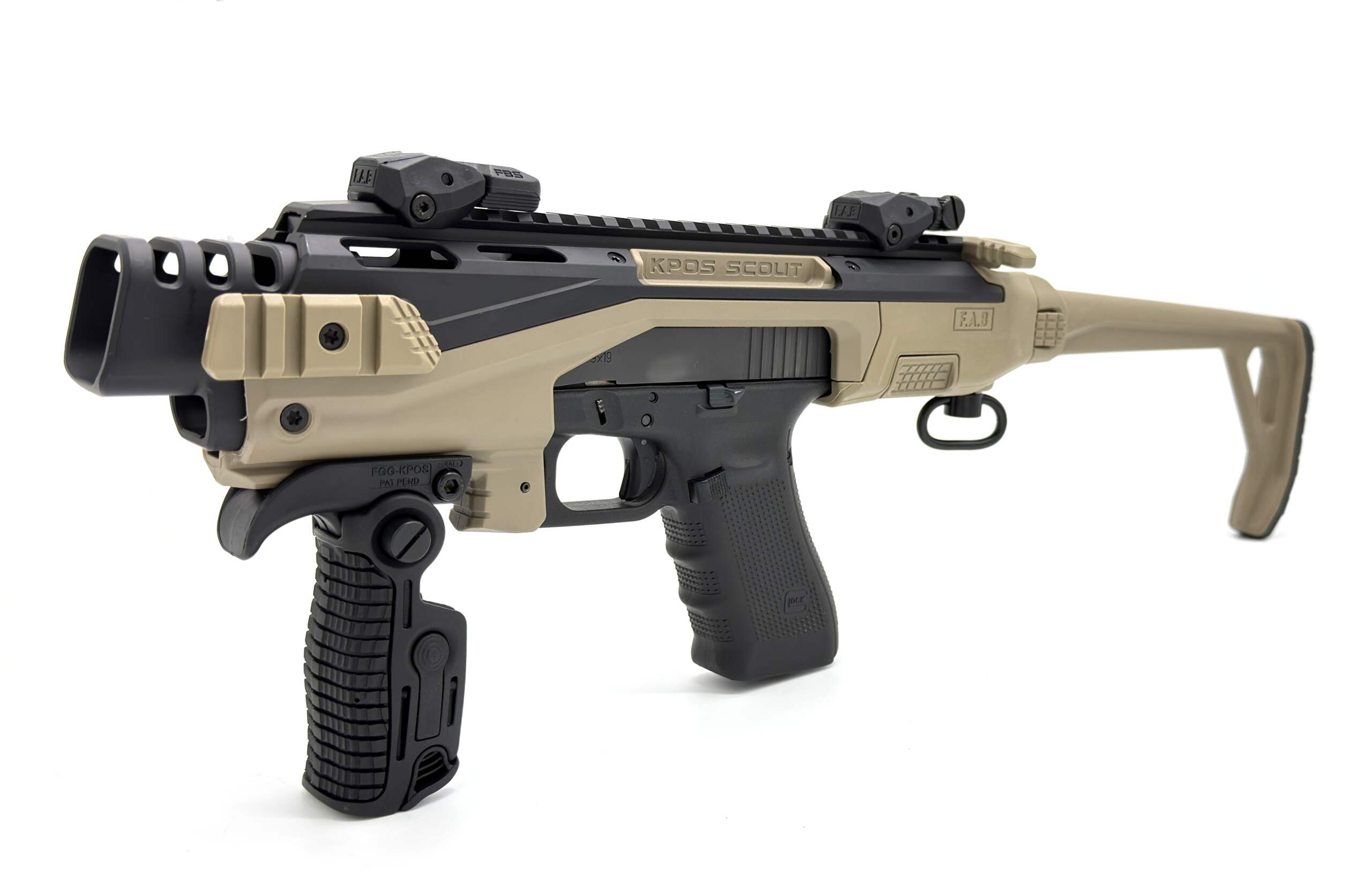 Kpos Scout Glock FDE