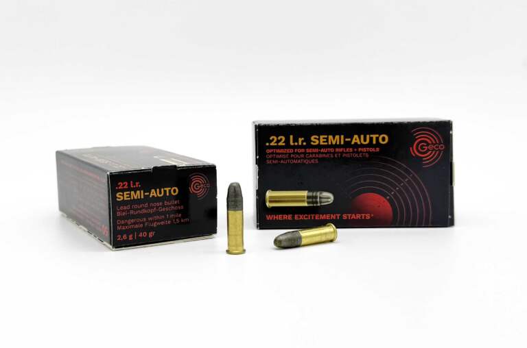 .22 LR GECO SEMI AUTO LRN 2.6g / 40gr Kleinkaliberpatronen