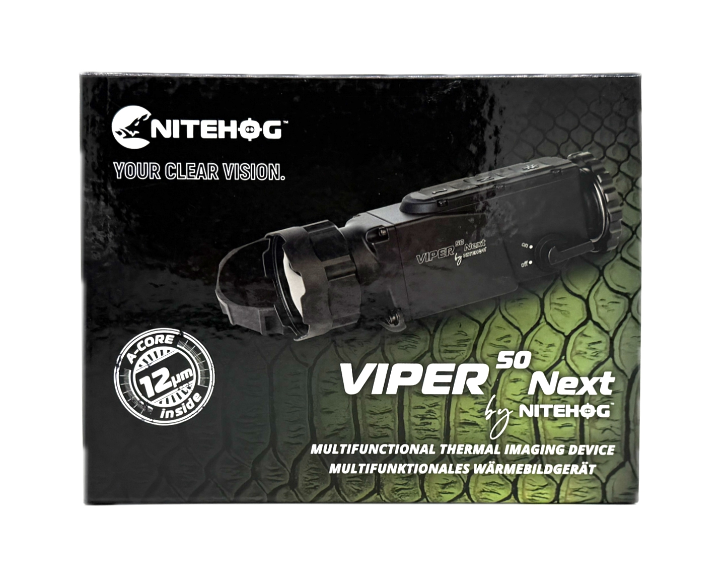 NITEHOG VIPER 50 Next Wärmebild-Vorsatzgerät