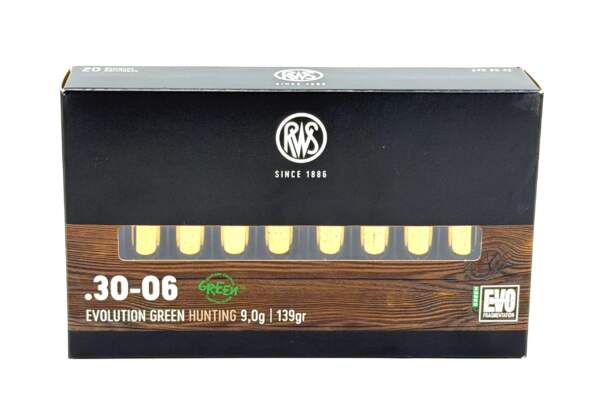 RWS .30-06 Spr. Evolution Green 9,0g/139grs 20er