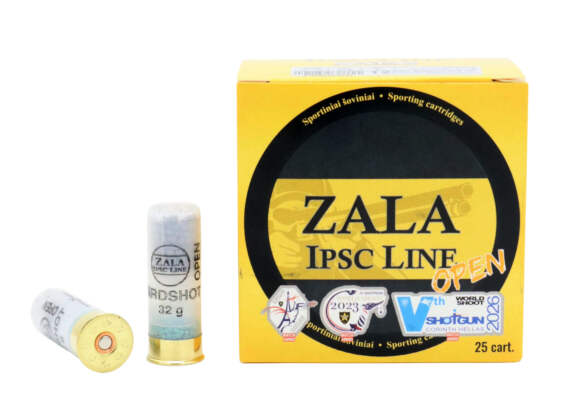 12/70 ZALA IPSC Birdshot Open 32g 2,75 mm Schrotpatronen 25er Pck